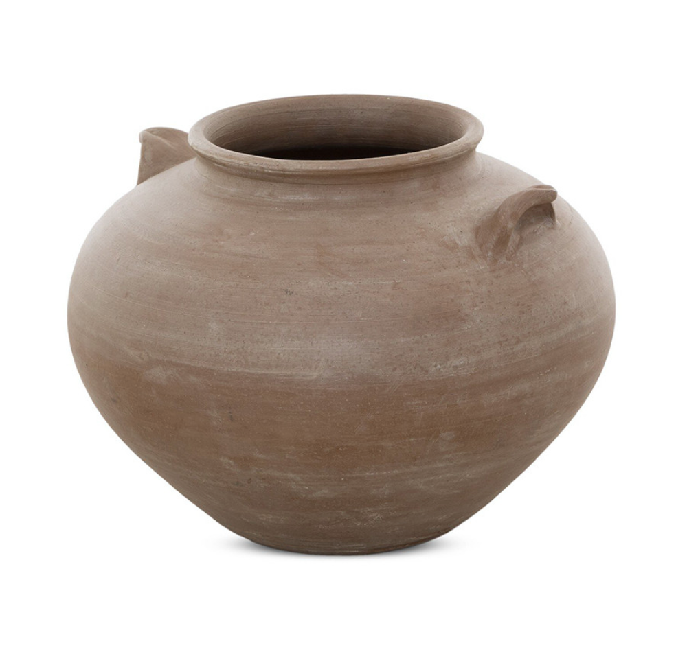 Civita Vessel Aged Natural Terracotta