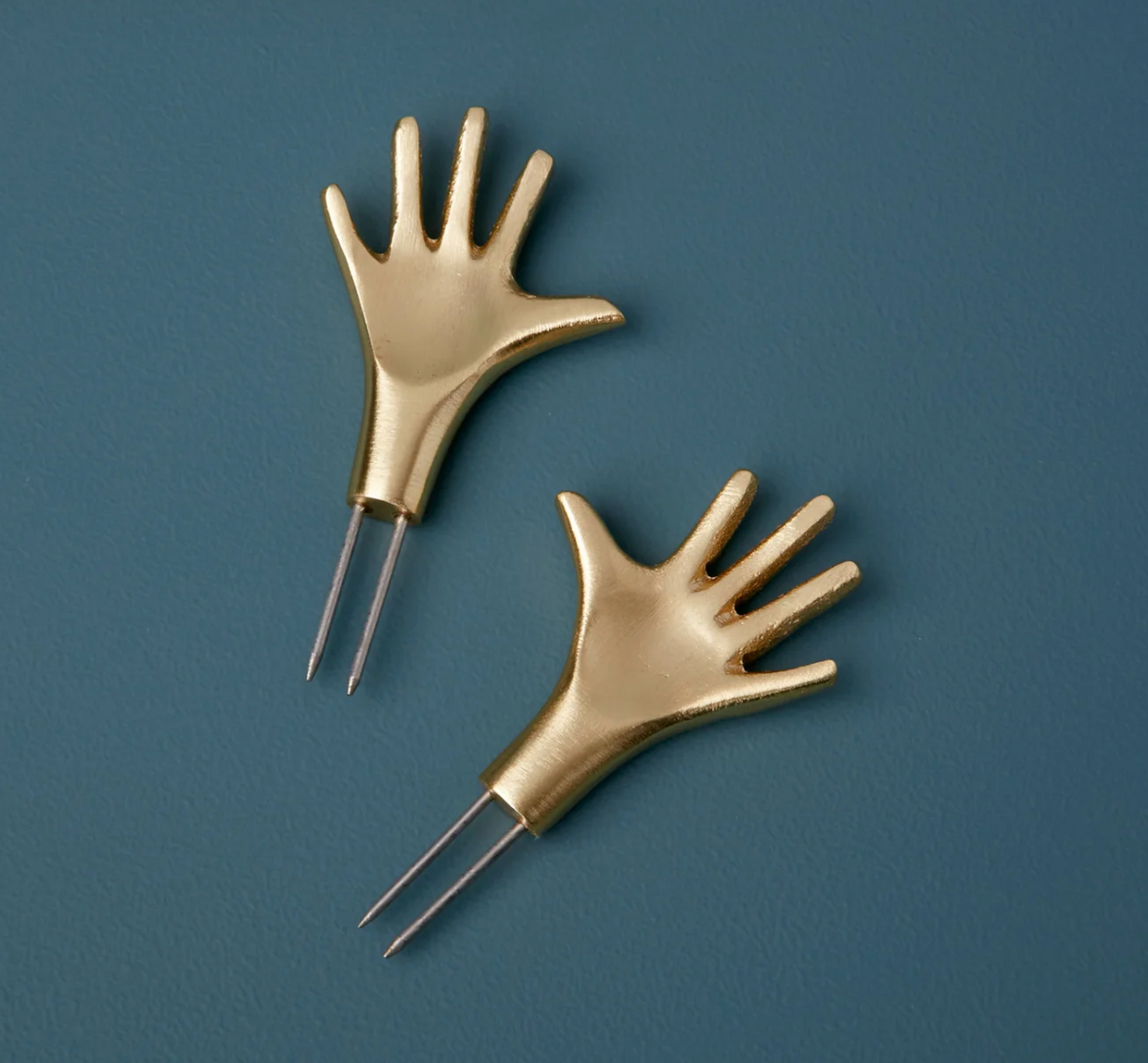 GOLD CORN HOLDERS, HANDS