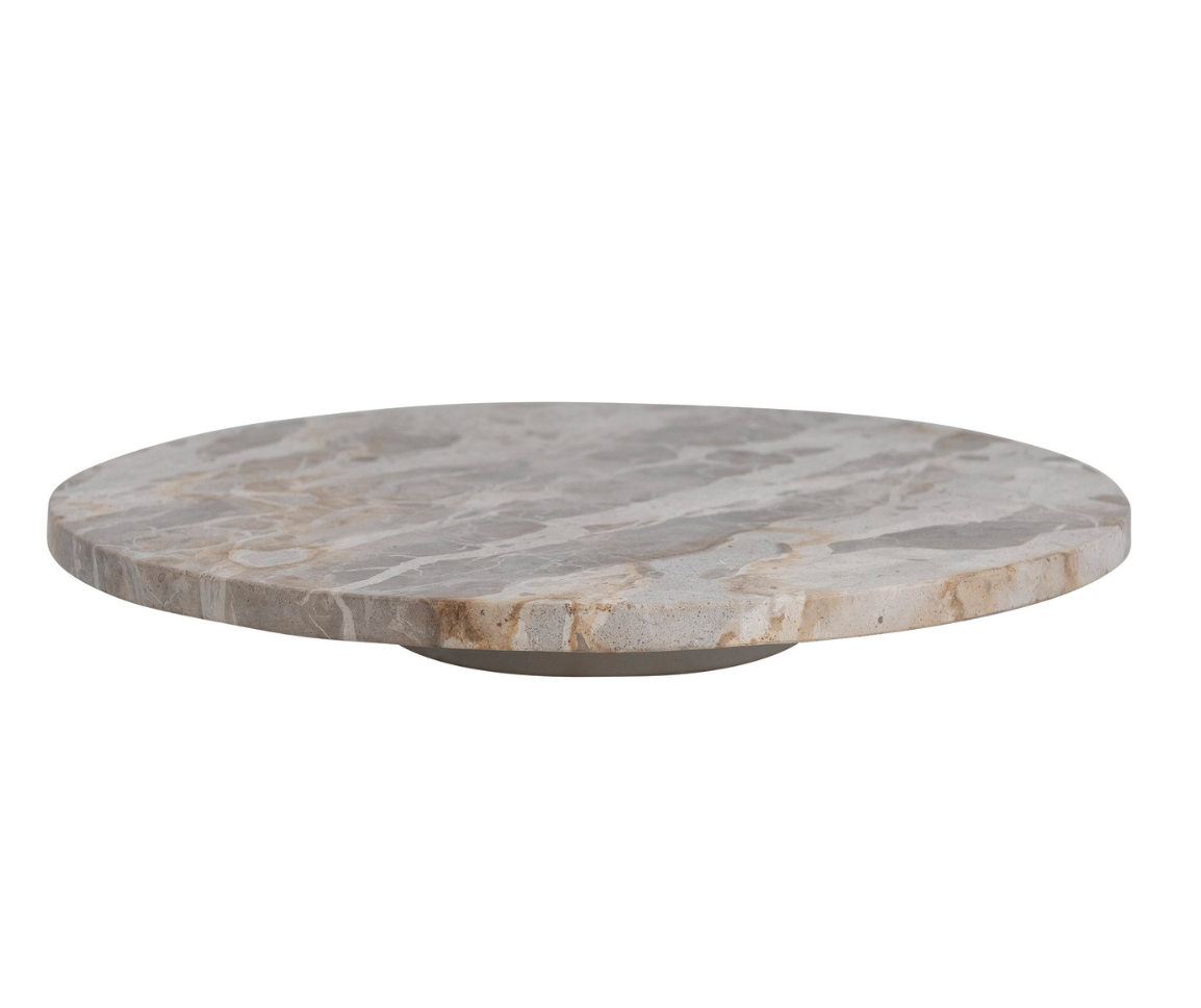 MARBLE LAZY SUSAN, MULTI COLOR