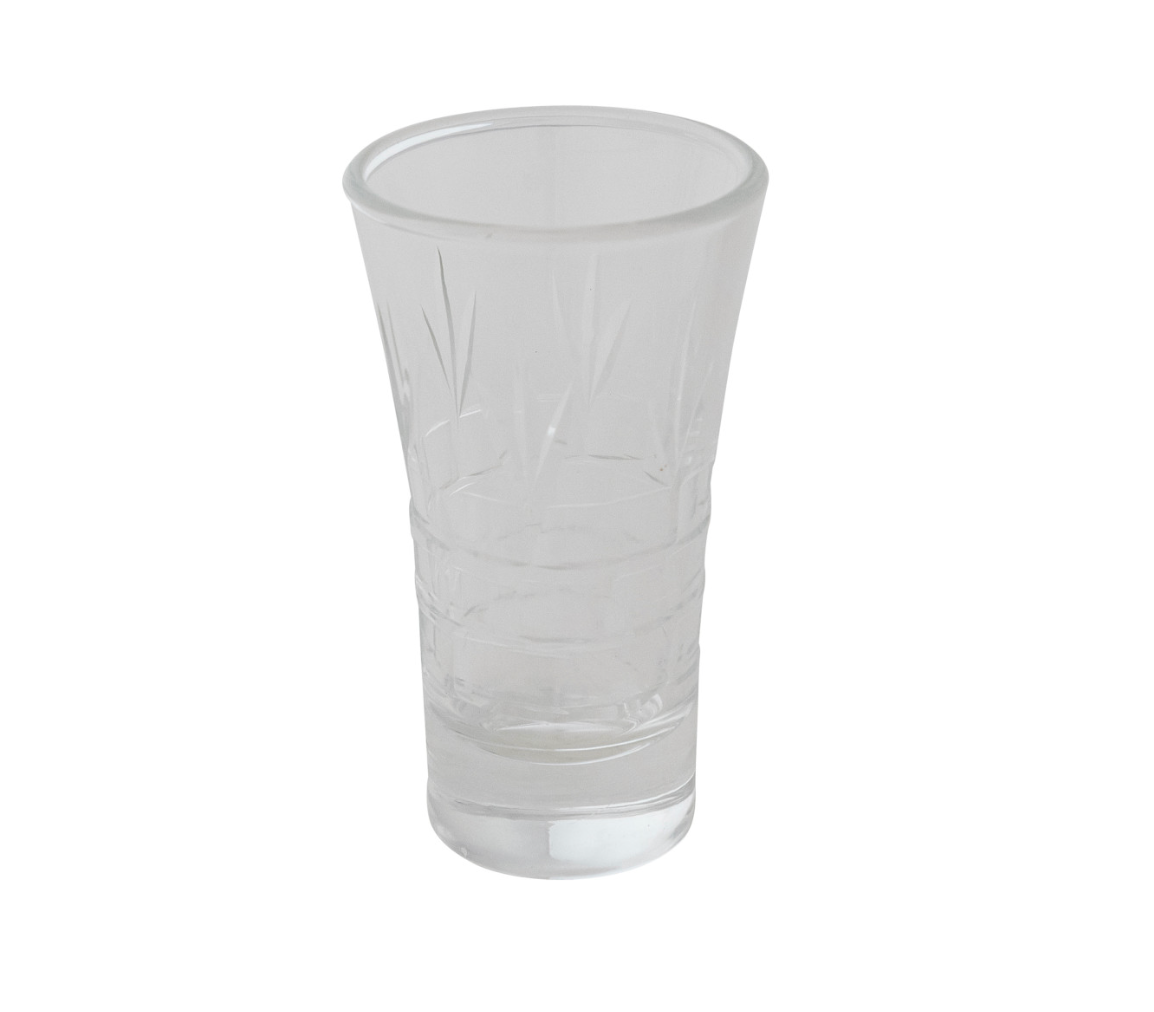 2 OZ ETCHED SHOT GLASS