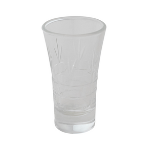 2 OZ ETCHED SHOT GLASS