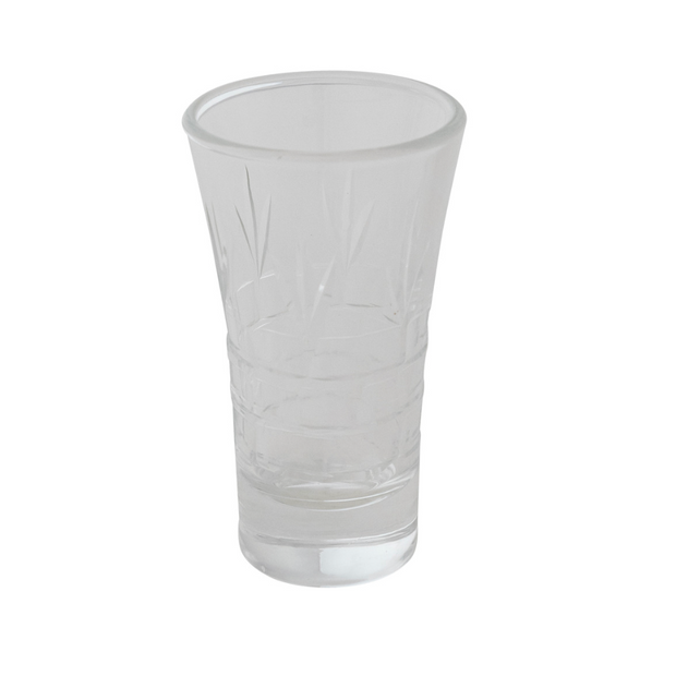 2 OZ ETCHED SHOT GLASS