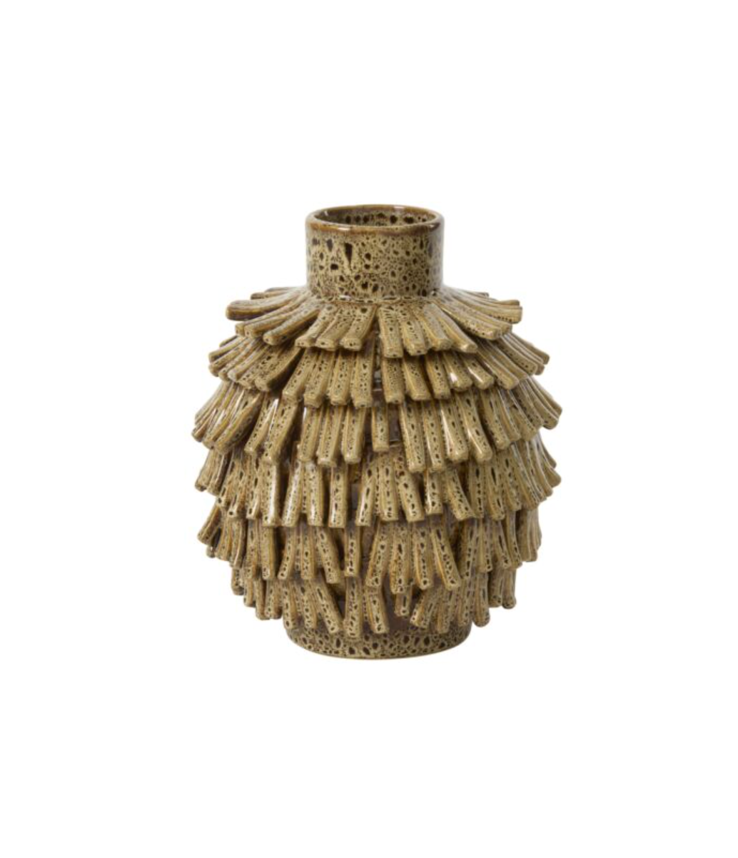 FRINGE VASE