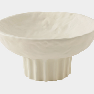 Quatrain Bowl-White