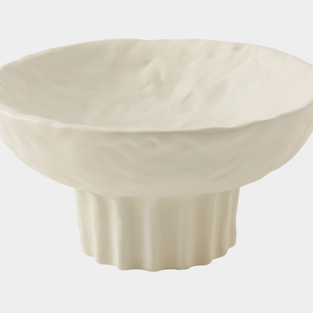 Quatrain Bowl-White