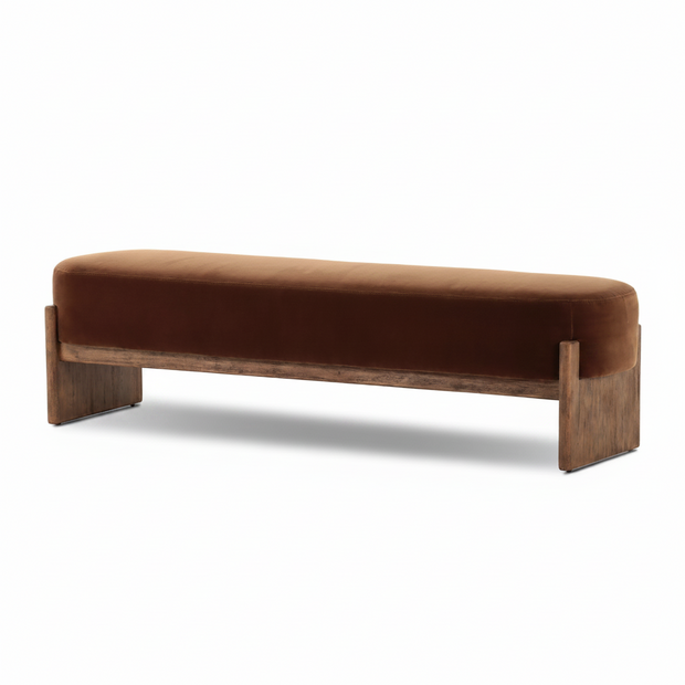 Kirby Accent Bench Surrey Ochre Distressed `natural