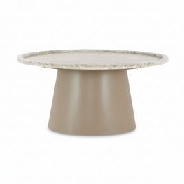 Kimberley Coffee Table White Marble
