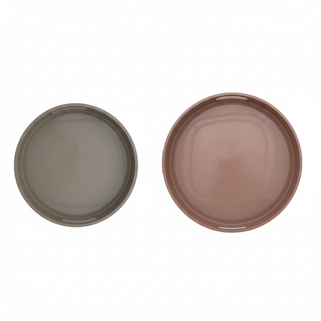 MDF LACQUERED TRAYS W HANDLES