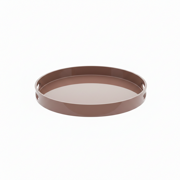 MDF LACQUERED TRAYS W HANDLES LARGE