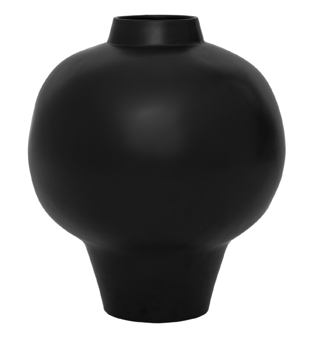 VASE STOR - BLACK