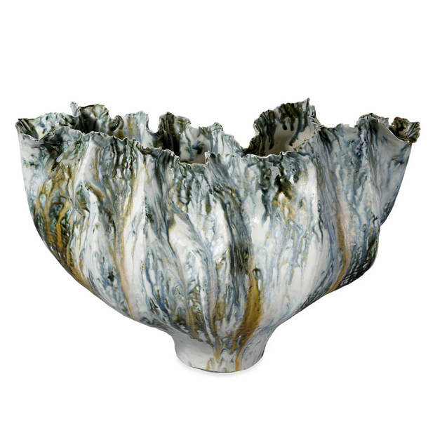 BELUGA VASE BLUE