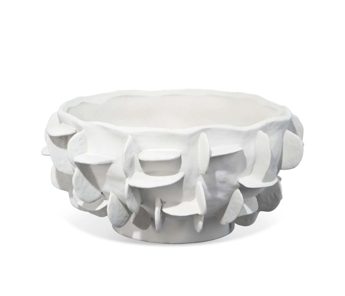 HELIOS BOWL WHITE CERAMIC