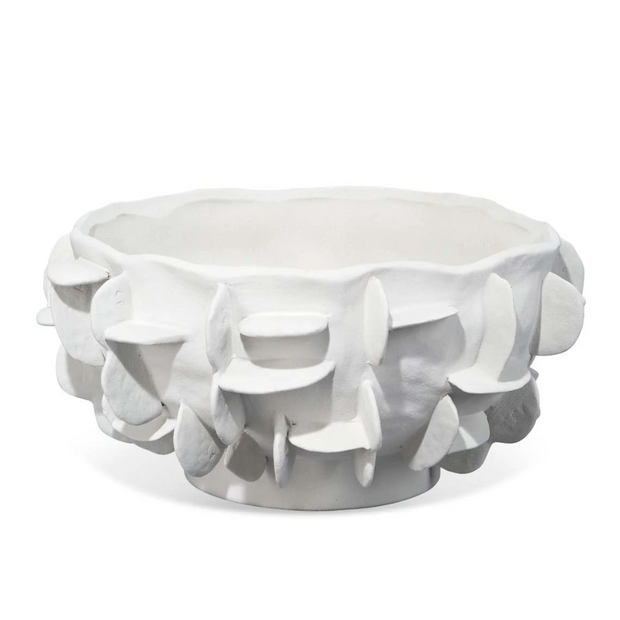 HELIOS BOWL WHITE CERAMIC