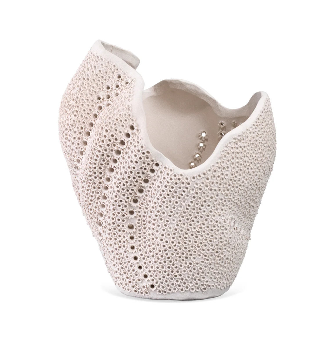 ECLIPE VASE MATTE WHITE