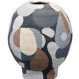 PABLO SHORT VASE - NEUTRAL