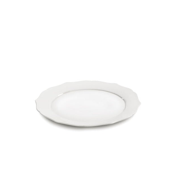 PLATE L WHITE SILHOUETTE