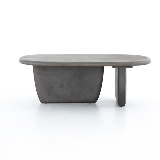NAYA OUTDOOR COFFEE TABLE DARK GREY