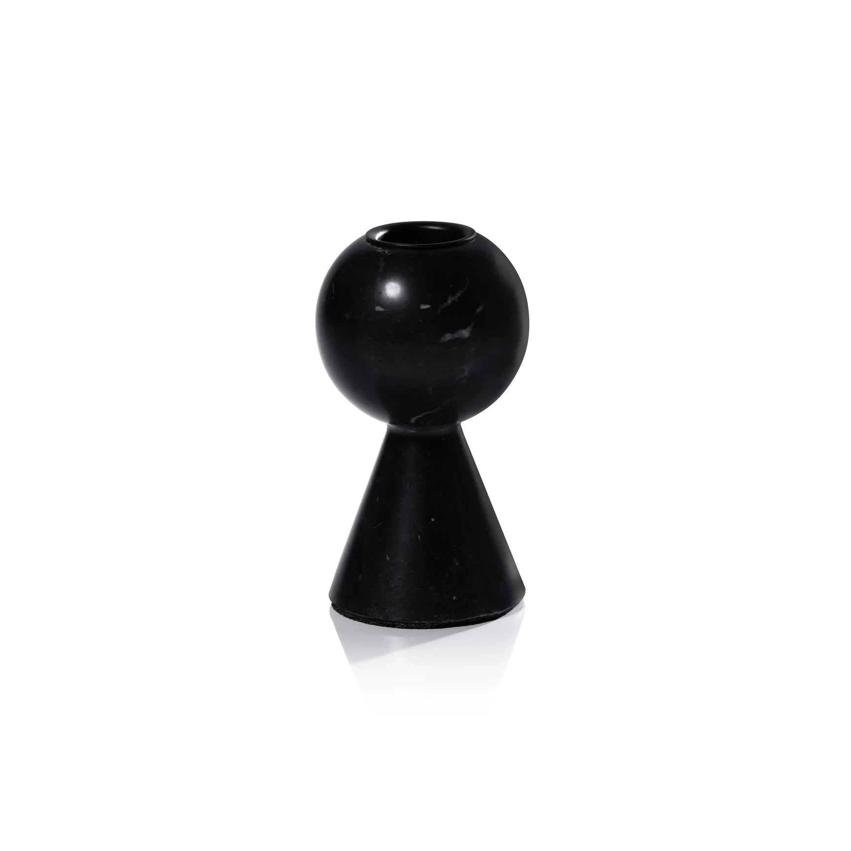 KYOTO MODERN CANDLE HOLDER BLACK MARQUNIO SMALL