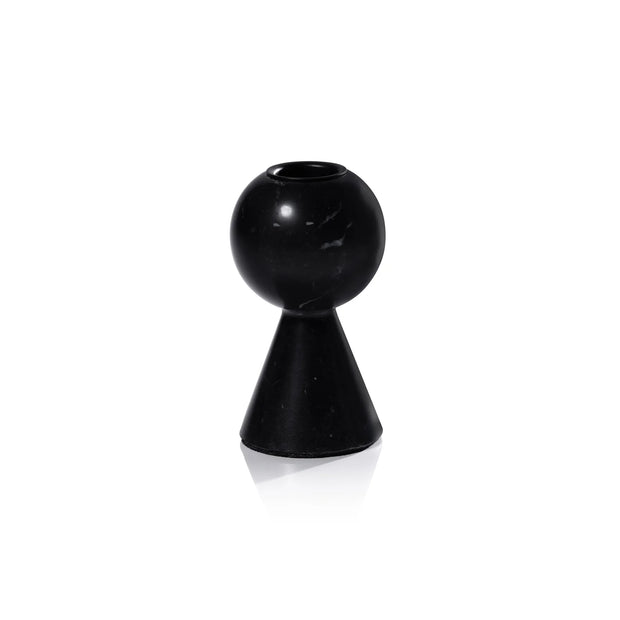 KYOTO MODERN CANDLE HOLDER BLACK MARQUNIO SMALL