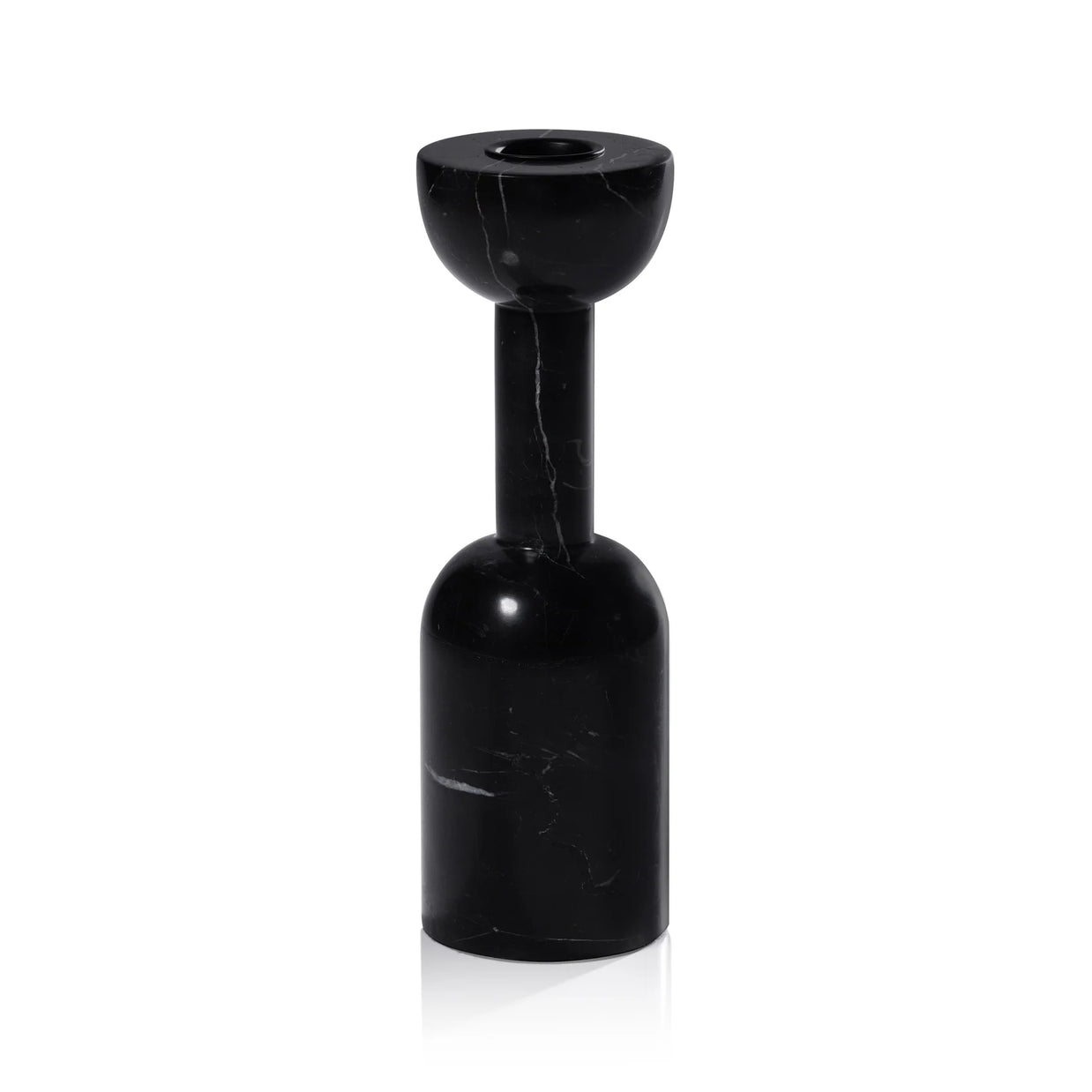 KYOTO MODERN CANDLE HOLDER BLACK MARQUNIO