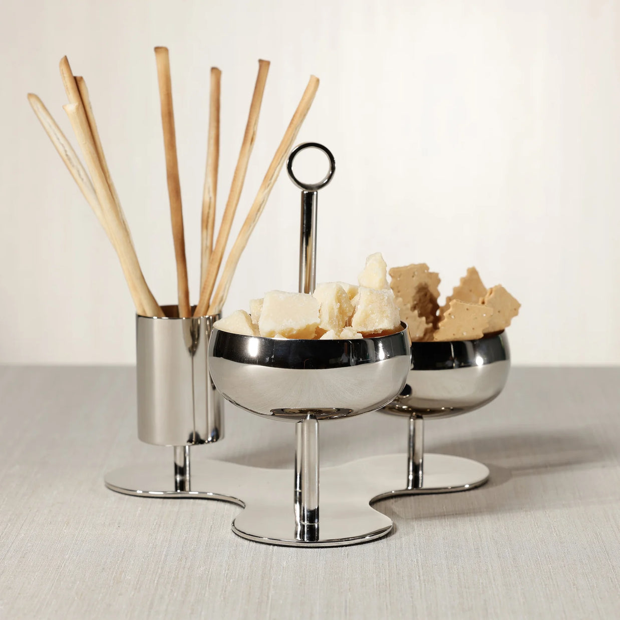 LOCARNO 3-TIER CONDIMENT SET