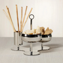 LOCARNO 3-TIER CONDIMENT SET