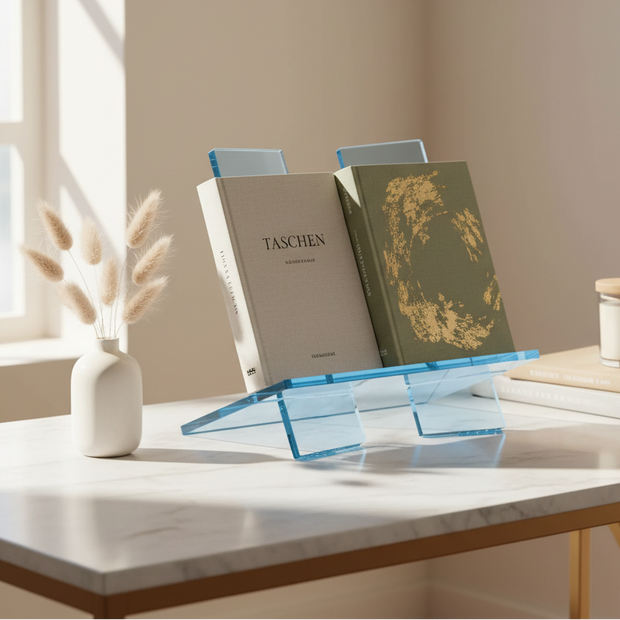 TASCHEN BOOKSTAND MED AQUA