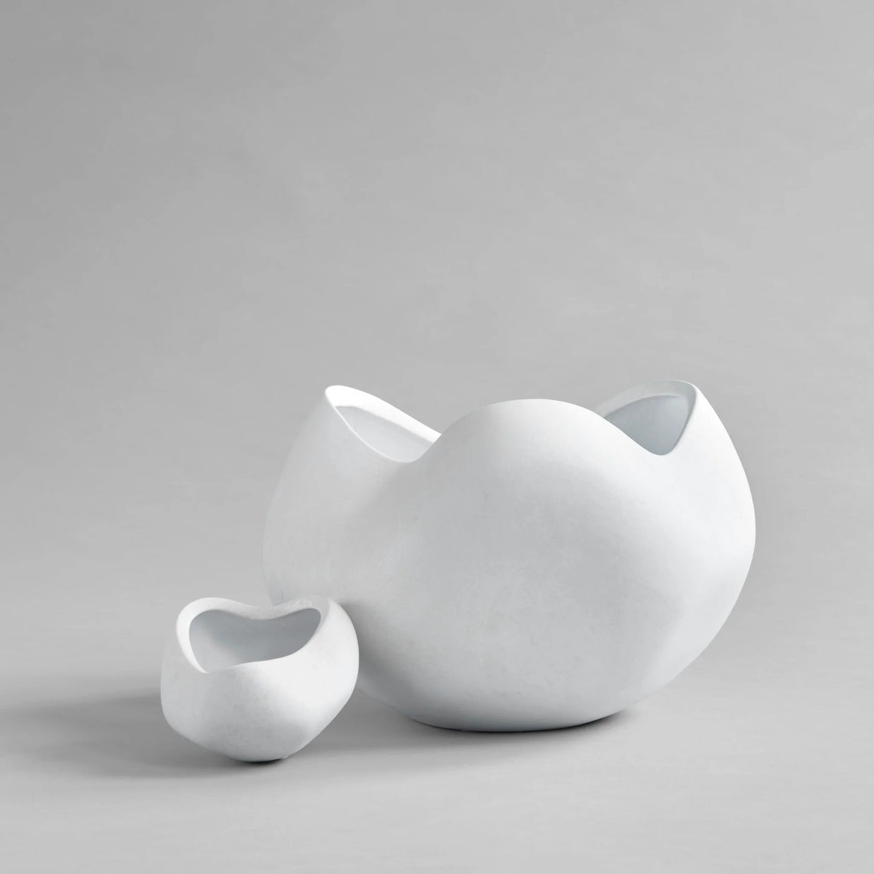 CURVE BOWL MINI BONE WHITE