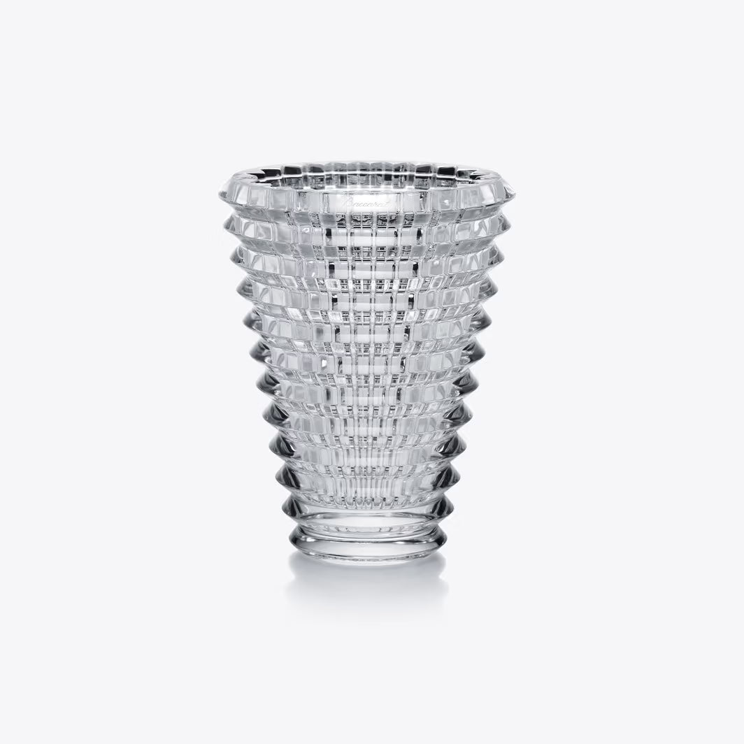 EYE OVAL VASE CLEAR SMALL