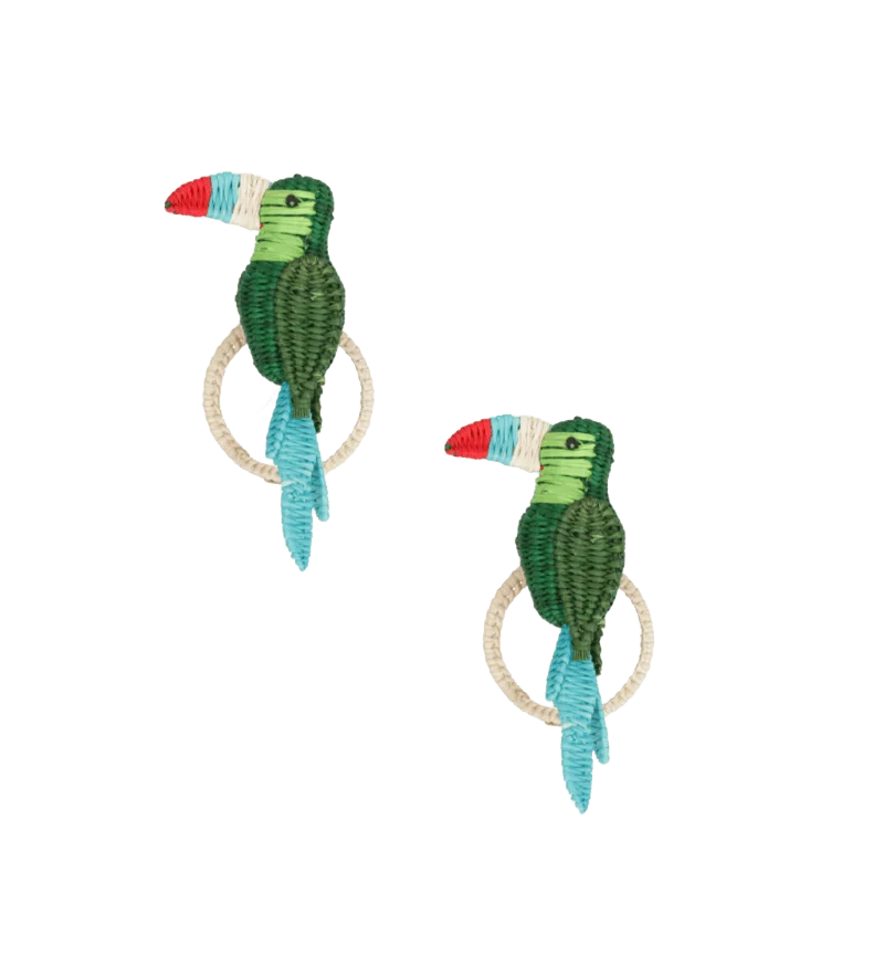 SCARLET TOUCAN NAPKIN RING
