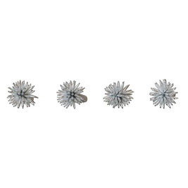 HANDMADE SNOWFLAKE NAPKIN RINGS - SET OF 4